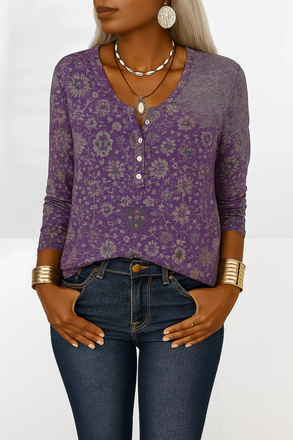 NOLÉVA™ | ELEGANT BOHO-BLUS