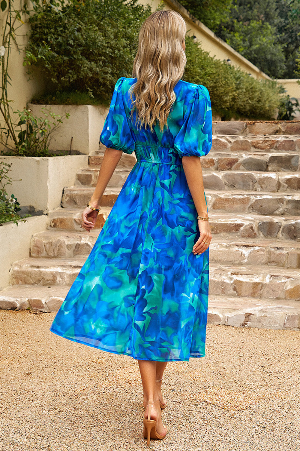 MIRA FLORAL™ | MAXI KLÄNNING