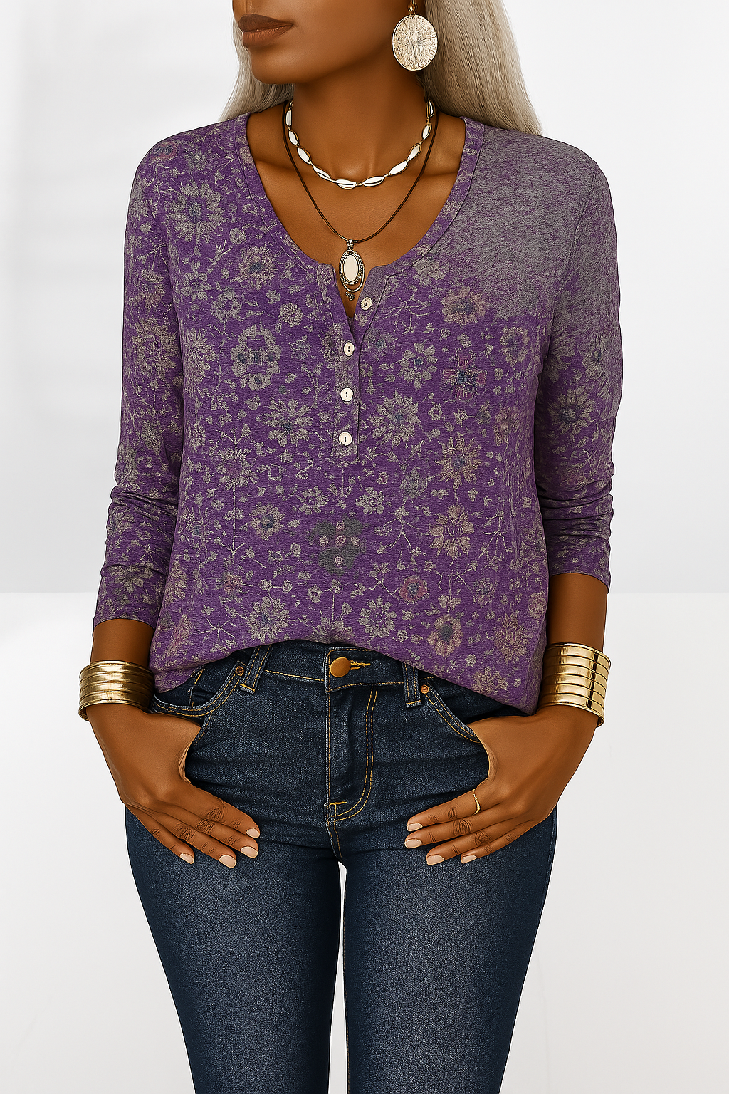 NOLÉVA™ | ELEGANT BOHO-BLUS