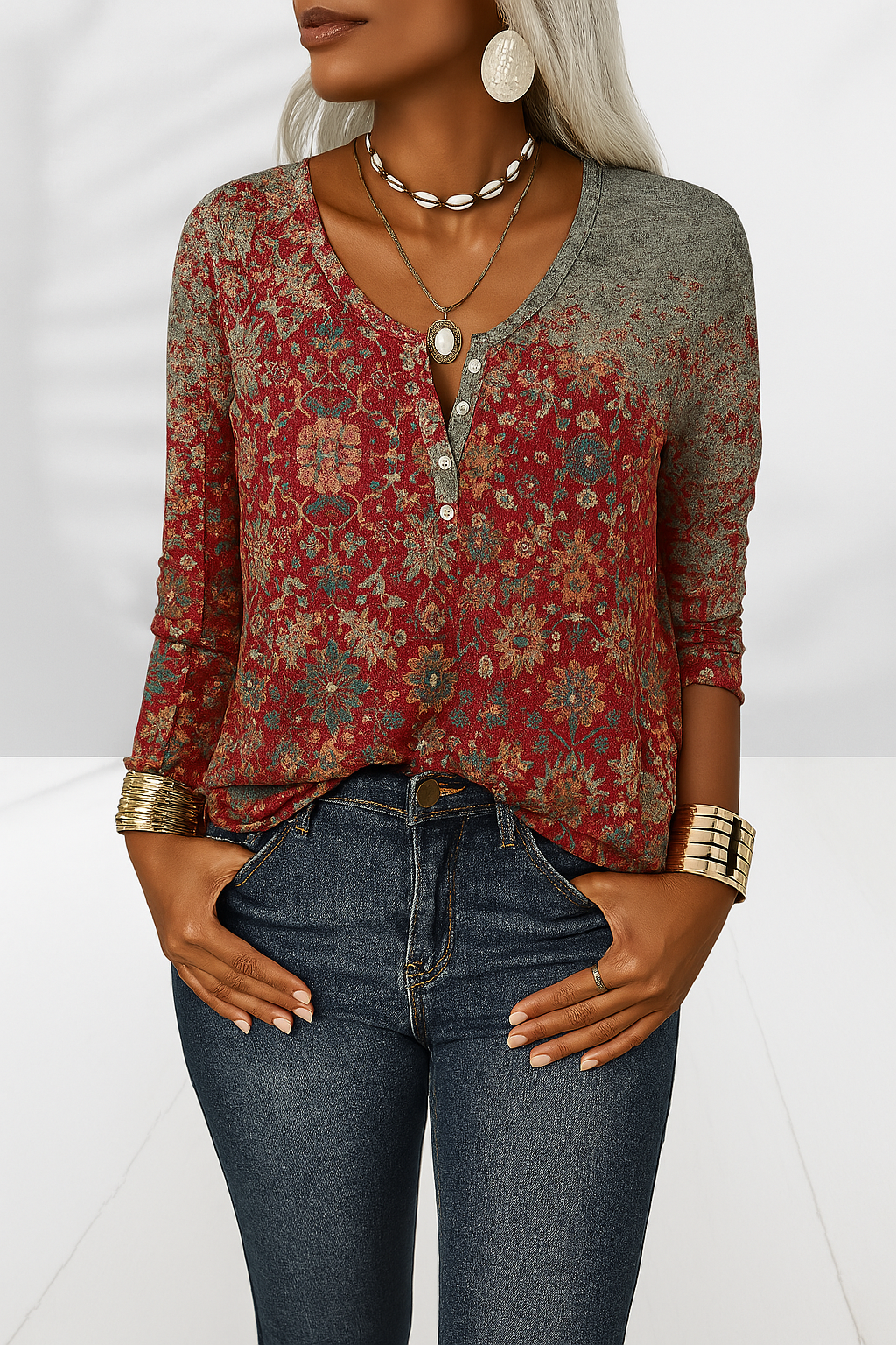 NOLÉVA™ | ELEGANT BOHO-BLUS
