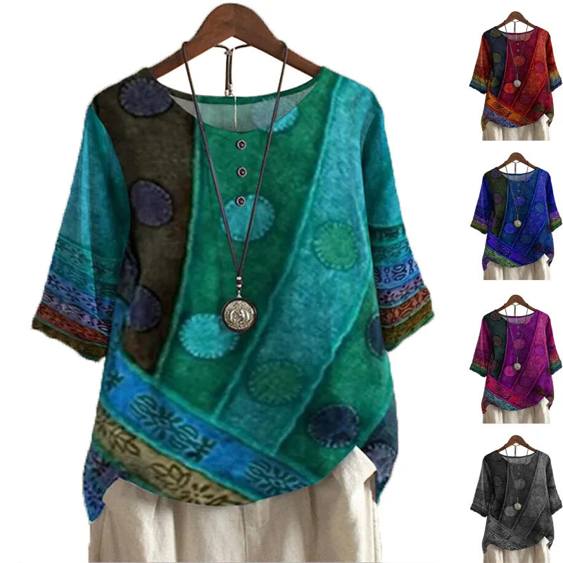 NOMADÉA™ | FÄRGGLAD BOHO-BLUS