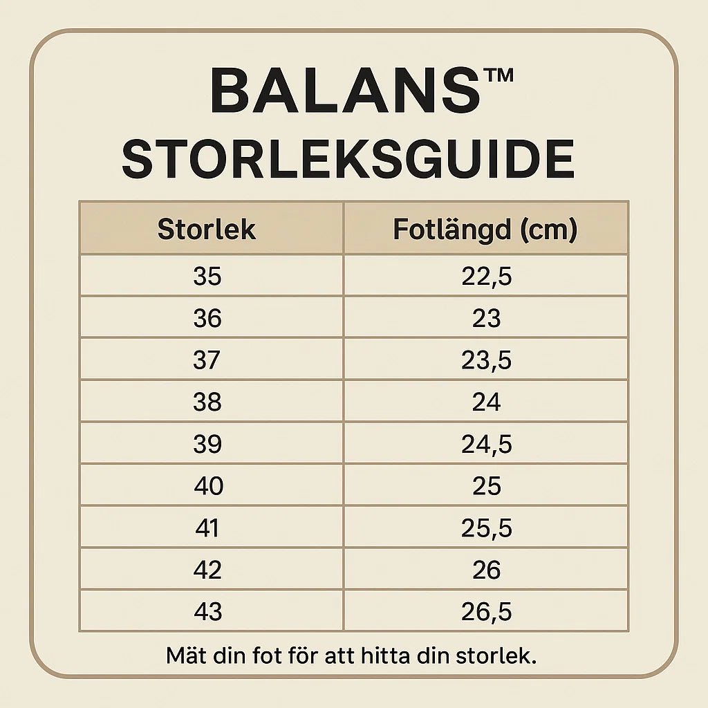 BALANS™ | BEKVÄMA SANDALER FÖR SMÄRTFRIA STEG
