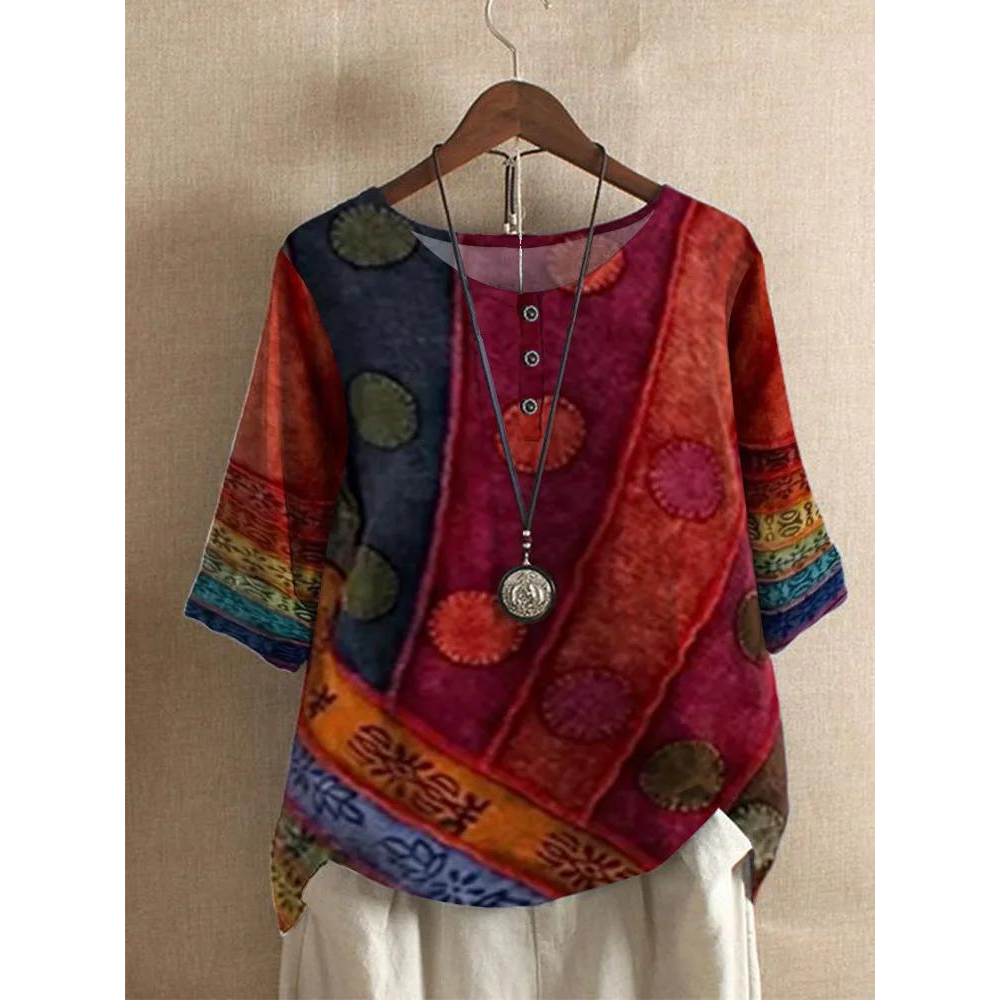 NOMADÉA™ | FÄRGGLAD BOHO-BLUS