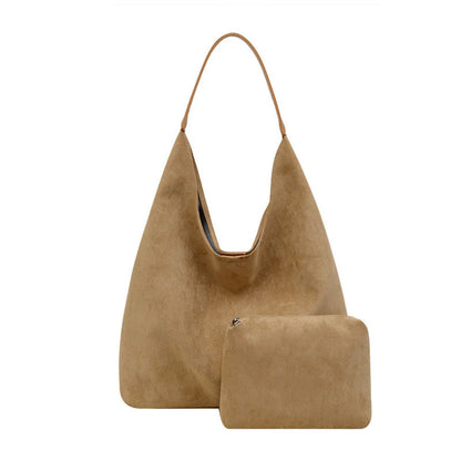 VELORA™ | 2-DELAD SUEDE VÄSKA