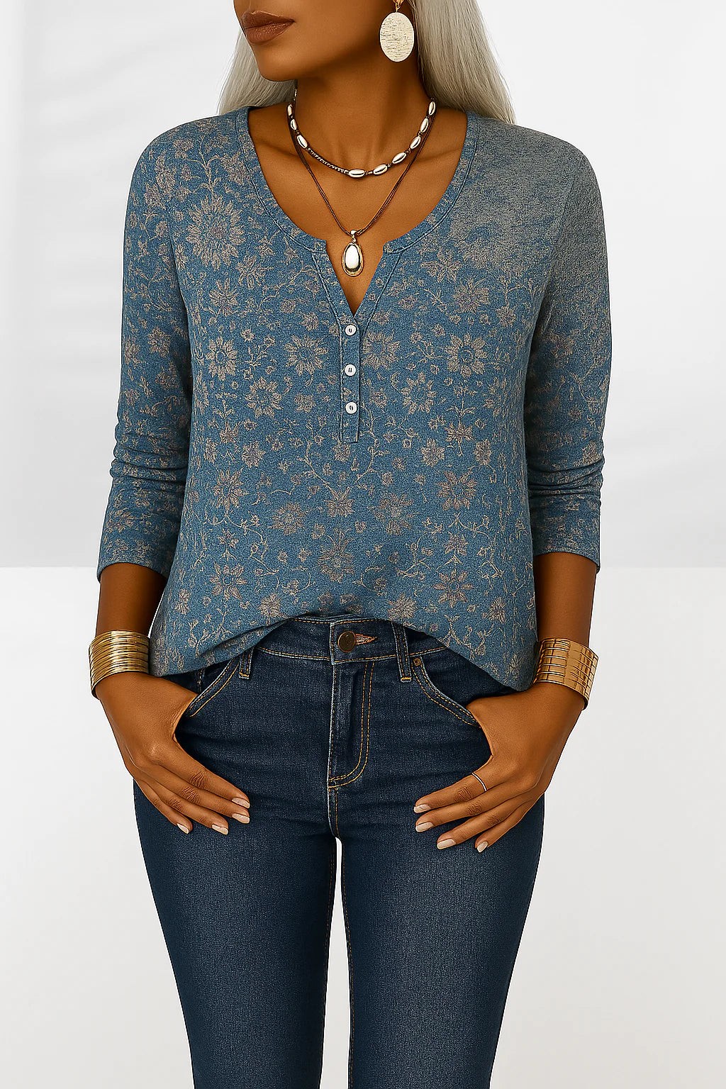 NOLÉVA™ | ELEGANT BOHO-BLUS