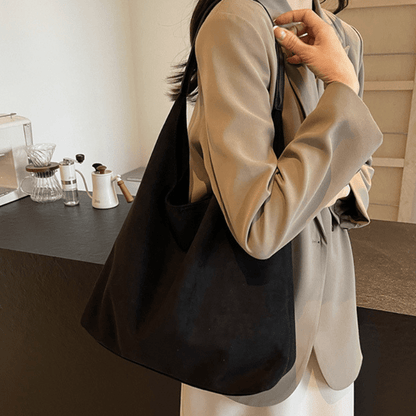 VELORA™ | 2-DELAD SUEDE VÄSKA