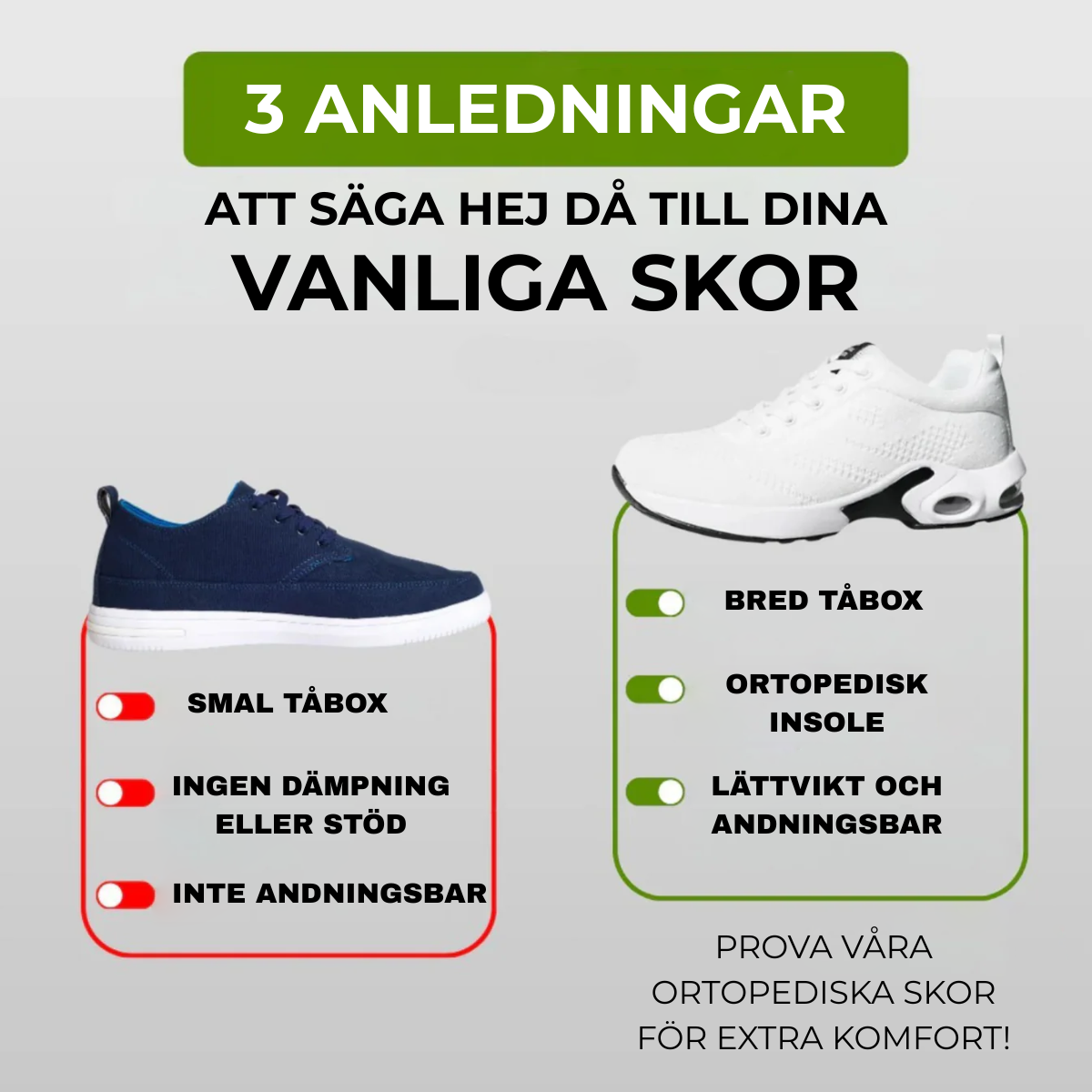 ORTHEA™ | PREMIUM ORTOPEDISKA SKOR