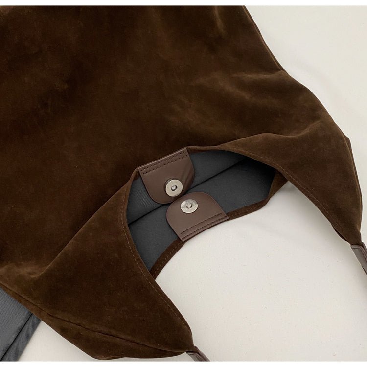 VELORA™ | 2-DELAD SUEDE VÄSKA