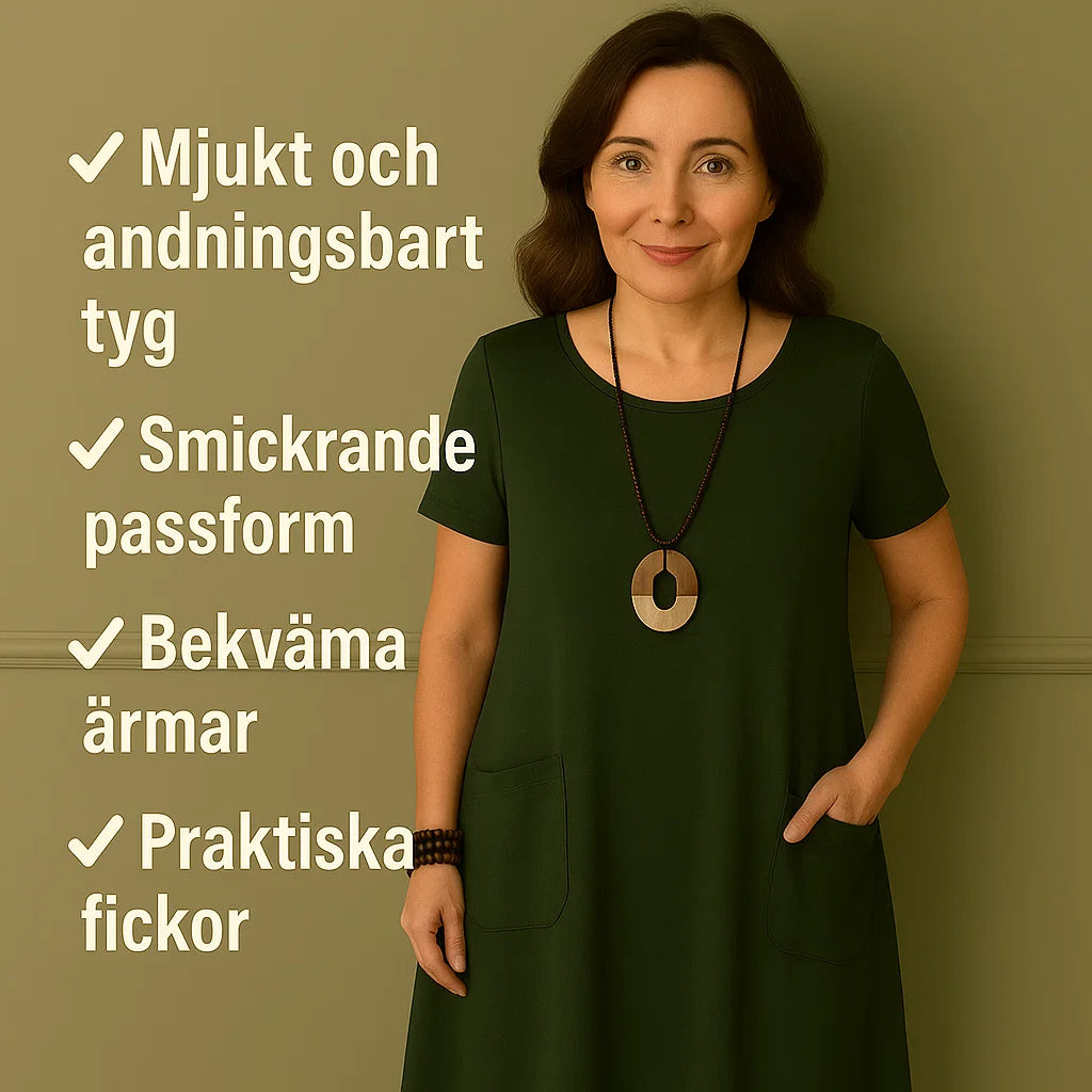 ALMARA™| ELEGANT KLÄNNING MED DISKRET MAGTÄCKNING