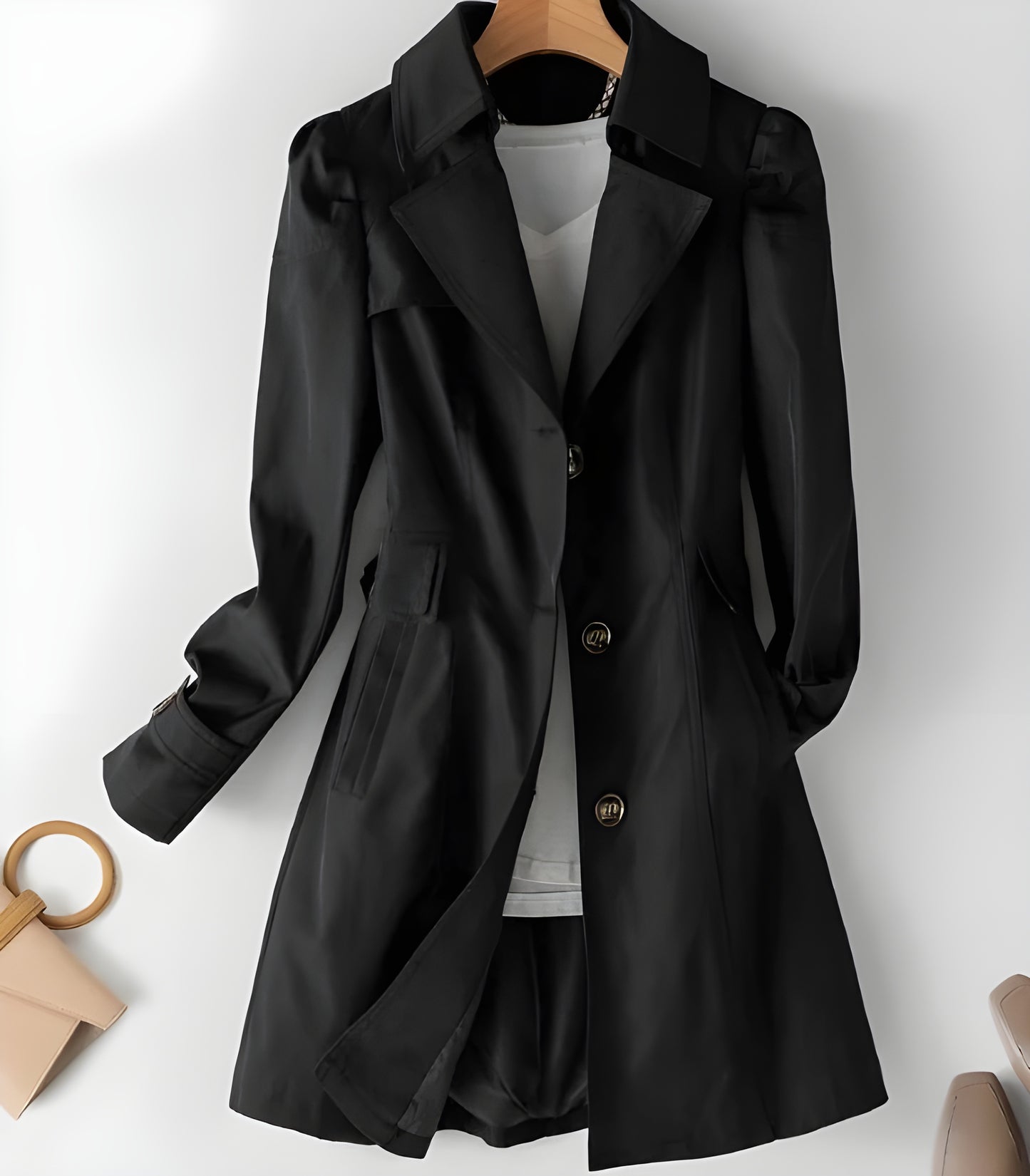 MAELYS™ | VATTENAVVISANDE TRENCHCOAT